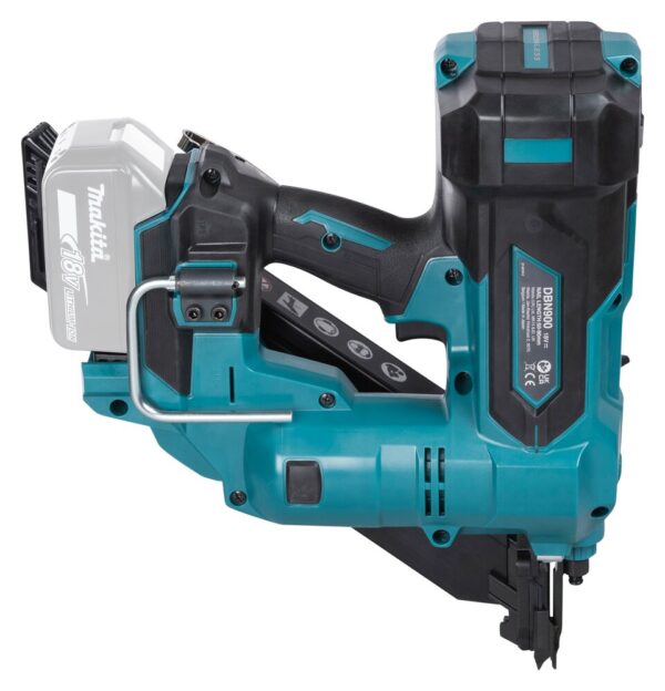 MAKITA SPIKERPISTOL 18V 34GR DBN900ZK 50-90MM - Bilde 4