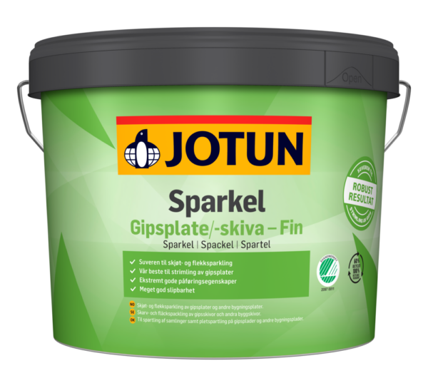 JOTUN SPARKEL GIPSPLATE FIN 3L - Bilde 2