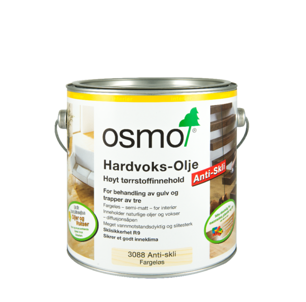 OSMO HARDVOKSOLJE 3088 2,5L A SKLI R9