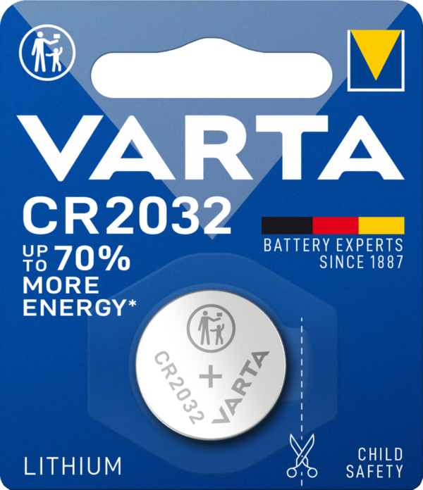 VARTA KNAPPBATTERI CR2032 LITHIUM - Bilde 3