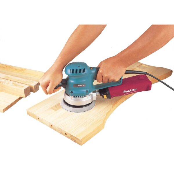 MAKITA EKSENTERSLIPER BO6030J 150MM - Bilde 2