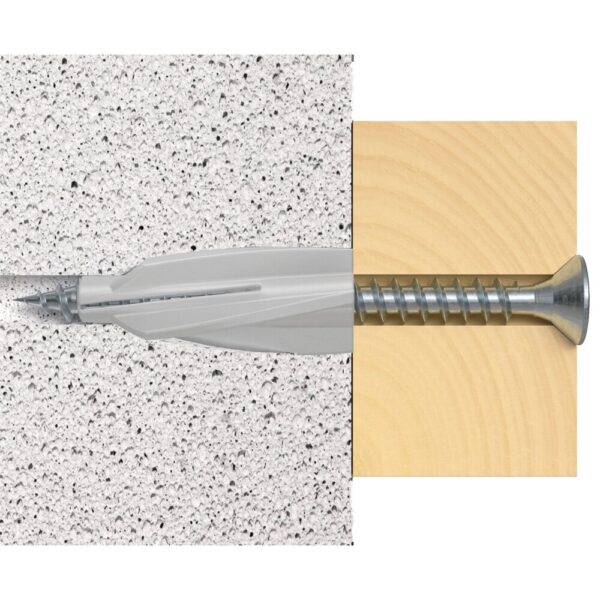 FISCHER LETTBETONGPLUGG GB 8 BK - Bilde 2