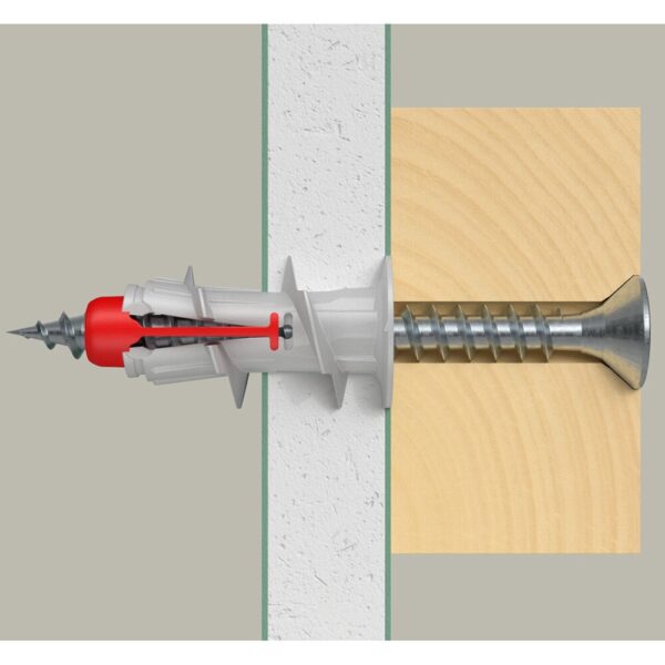 FISCHER GIPSPLUGG DUOBLADE RH MED KROK BK - Bilde 2