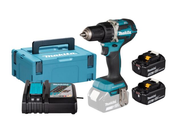 MAKITA BORSKRUTREKKER DDF484RTJ 18V 5,0AH - Bilde 6