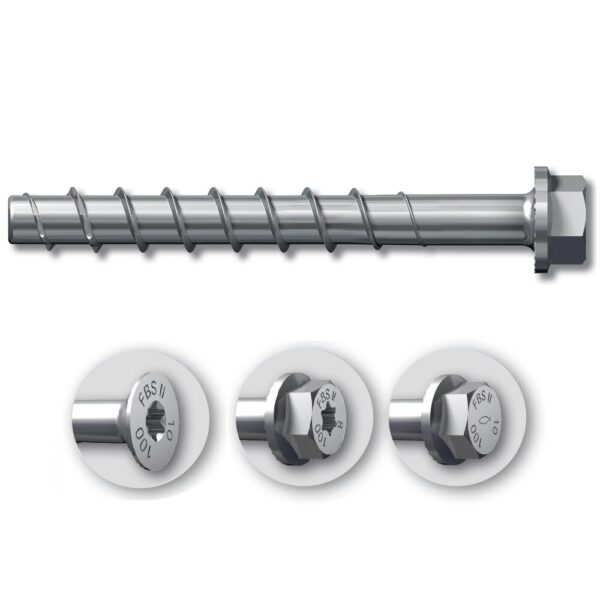 FISCHER BETONGSKR UC FBS II 10X95 SENK A50 - Bilde 5