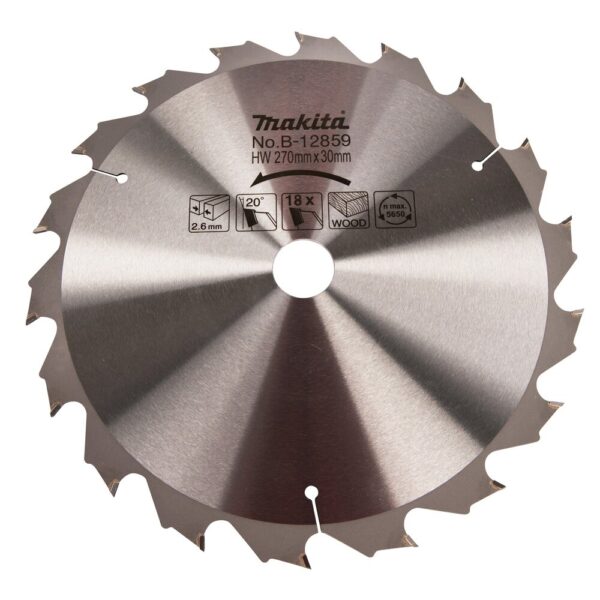 MAKITA SAGBLAD HARDMETALL 270MM 18T