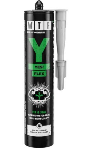 LIM & FUGEMASSE Y YES FLEX WTF LYSEGRÅ 310ML
