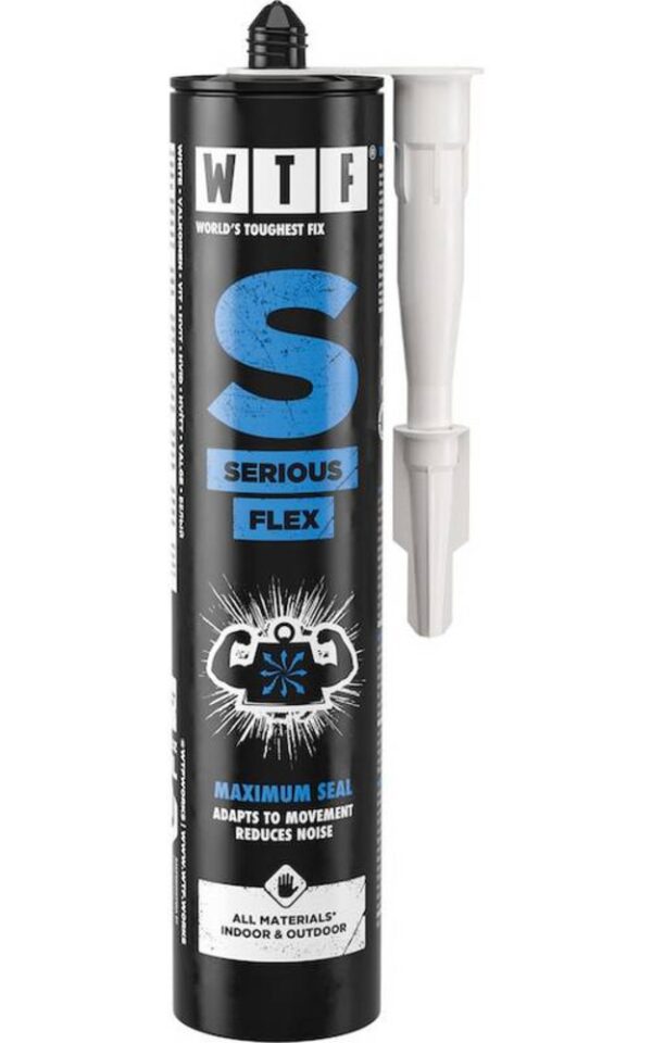 FUGEMASSE S SERIOUS FLEX WTF HVIT 310ML