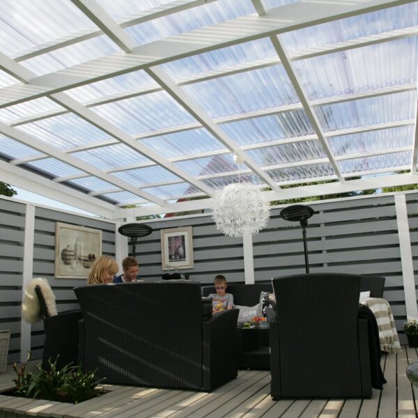 PLASTMO PVCPL JUMBOLITE KLAR 106X300CM - Bilde 5