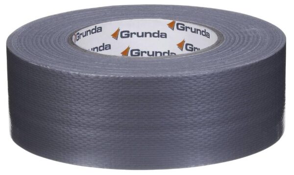 TEKSTILTAPE STERK 50MMX50M SØLV