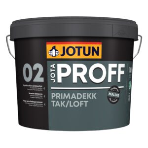 JOTAPROFF PRIMADEKK TAK 02 HVIT  9L