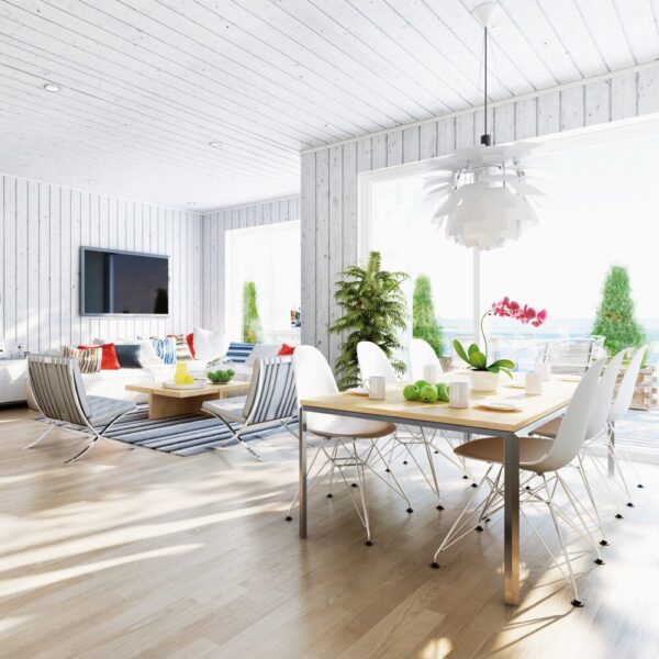 BJERTNÆS 14X120 FASPANEL FURU MALT HVIT - Bilde 4