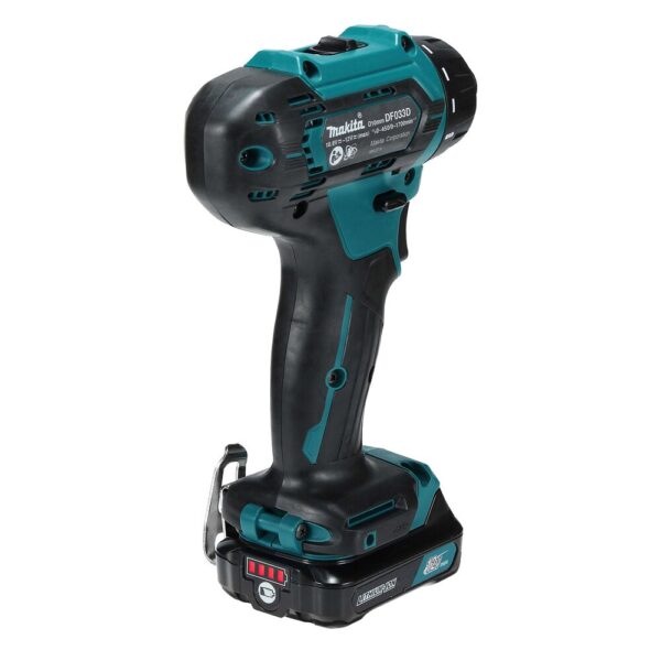 MAKITA BORSKRUTREKKER 12V DF033DZ 1/4" - Bilde 5