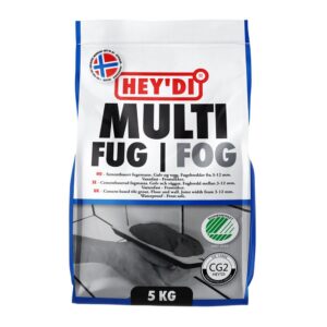 HEYDI MULTIFUG 5KG ANTRASITT
