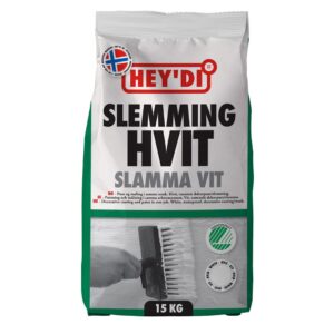 HEYDI HVIT SLEMMING 15 KILO SEKK