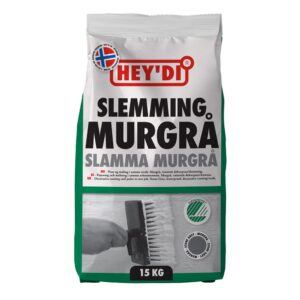 HEYDI MURGRÅ SLEMMING 15 KG SEKK