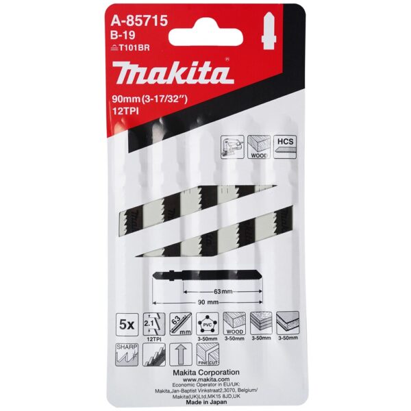 MAKITA STIKKSAGBLAD 65MM B19 - Bilde 3