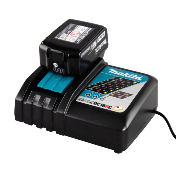 MAKITA HURTIGLADER/BATTERILADER  DC18RC 7,2-18V - Bilde 4