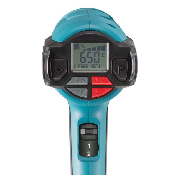 MAKITA VARMLUFTPISTOL 2000W HG6531CK LCD - Bilde 4