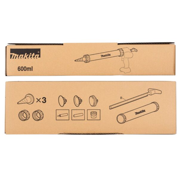 MAKITA PATRONHOLDER ALURØR 600ML 1911T4-0 - Bilde 2