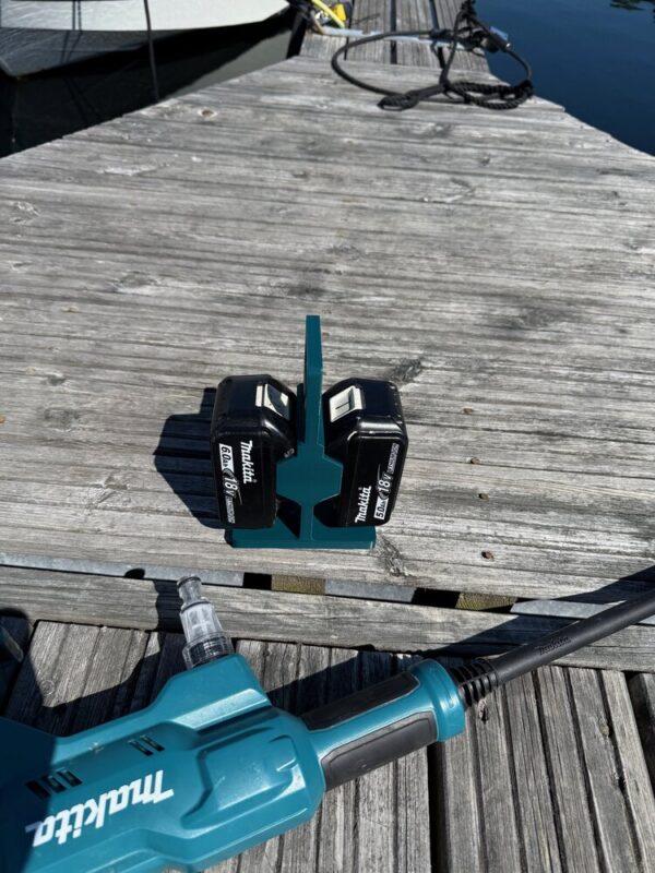Thaugland Batteri holder for 2 Makita batterier 18V - Bilde 3